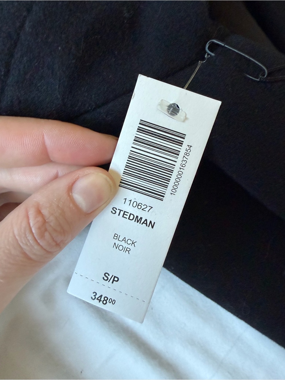 ARITZIA Babaton Black Single-Button Wool Trench Coat - Picture 3 of 7